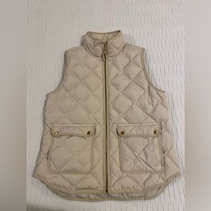 J Crew Quilted Puffer Vest